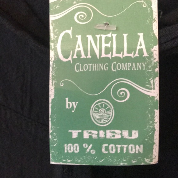 tribu 100% Cotton Wide Leg Pants / NWT - Picture 3 of 8